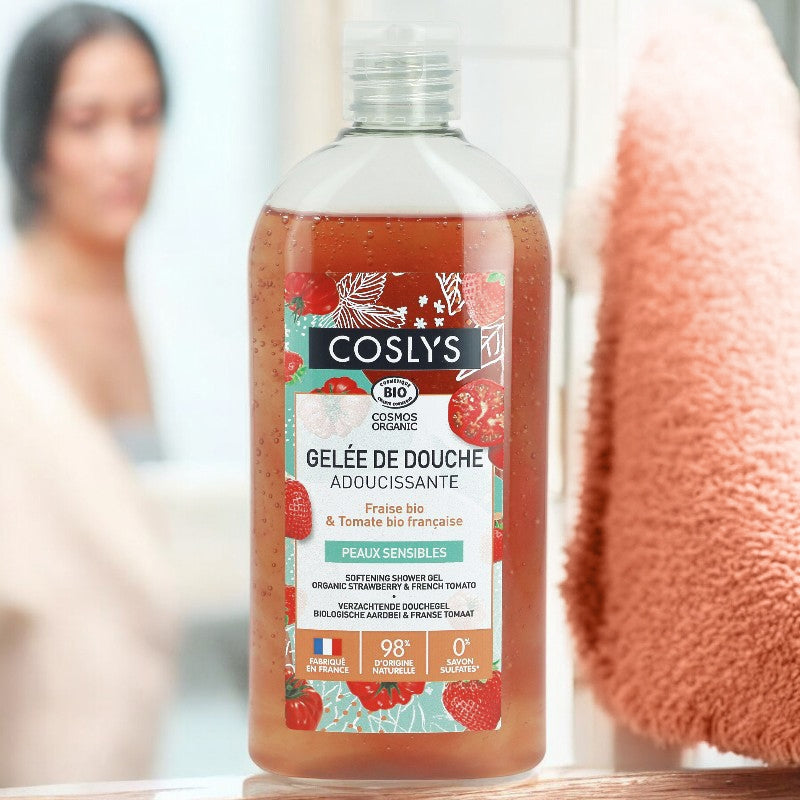 Coslys - Pflegendes Duschgel Erdbeere & Tomate BIO 250ml