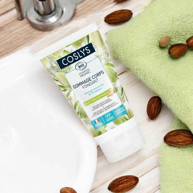 Coslys - Gommage corps fondant BIO amande douce 150g