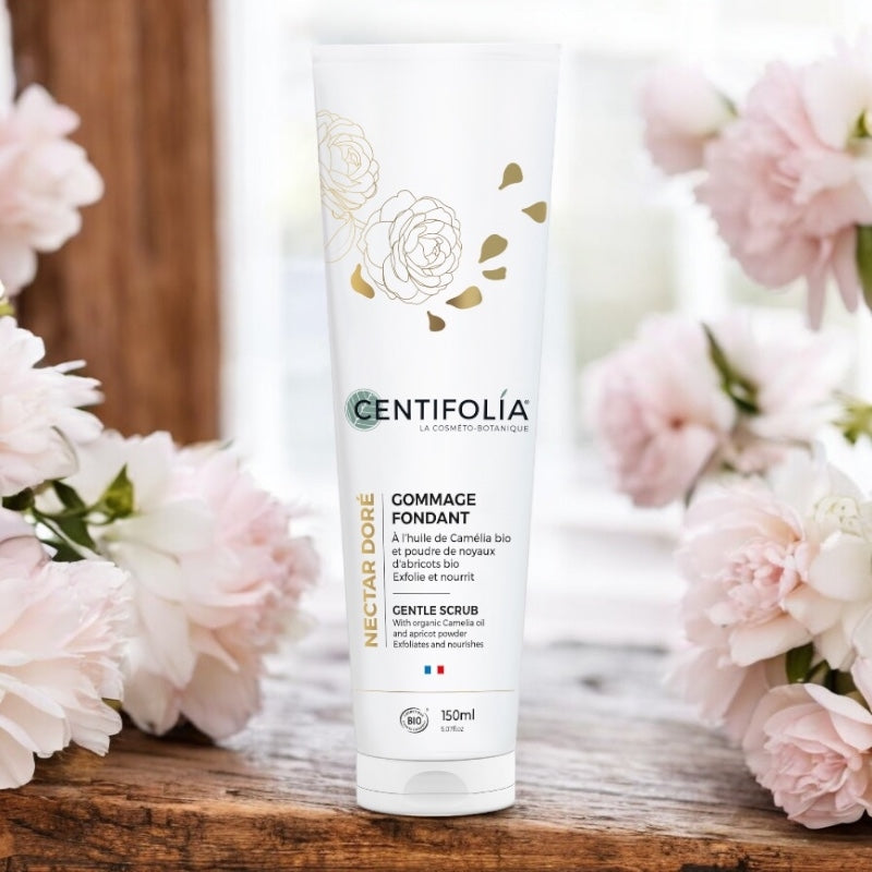 Centifolia - Gommage fondant BIO camélia & poudre d'abricots 150ml