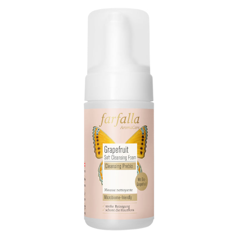 Farfalla - Mousse nettoyante pamplemousse BIO 120ml