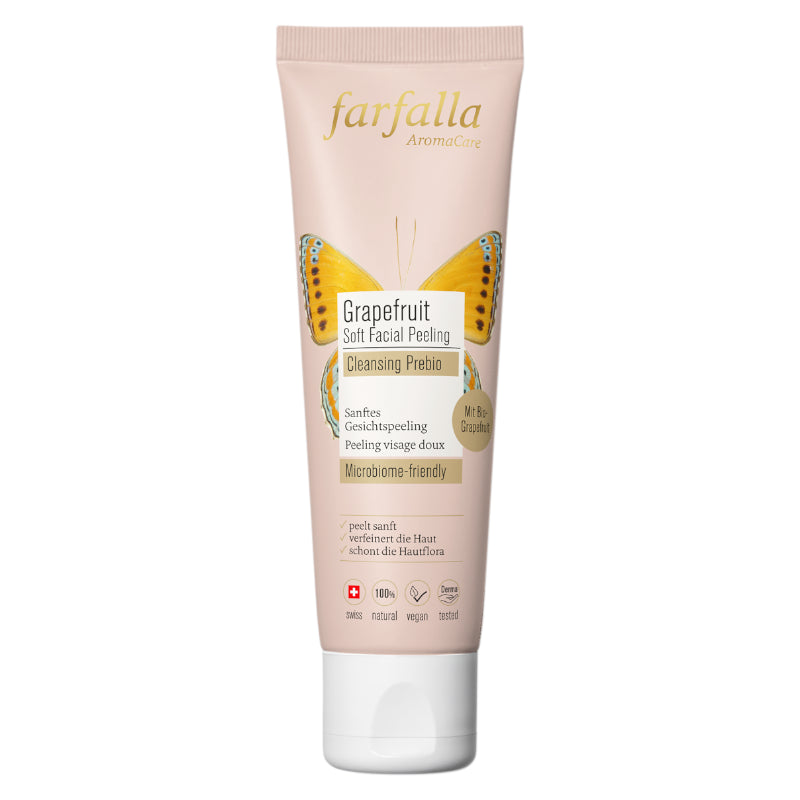 Farfalla - Gesichtspeeling Grapefruit BIO 50ml
