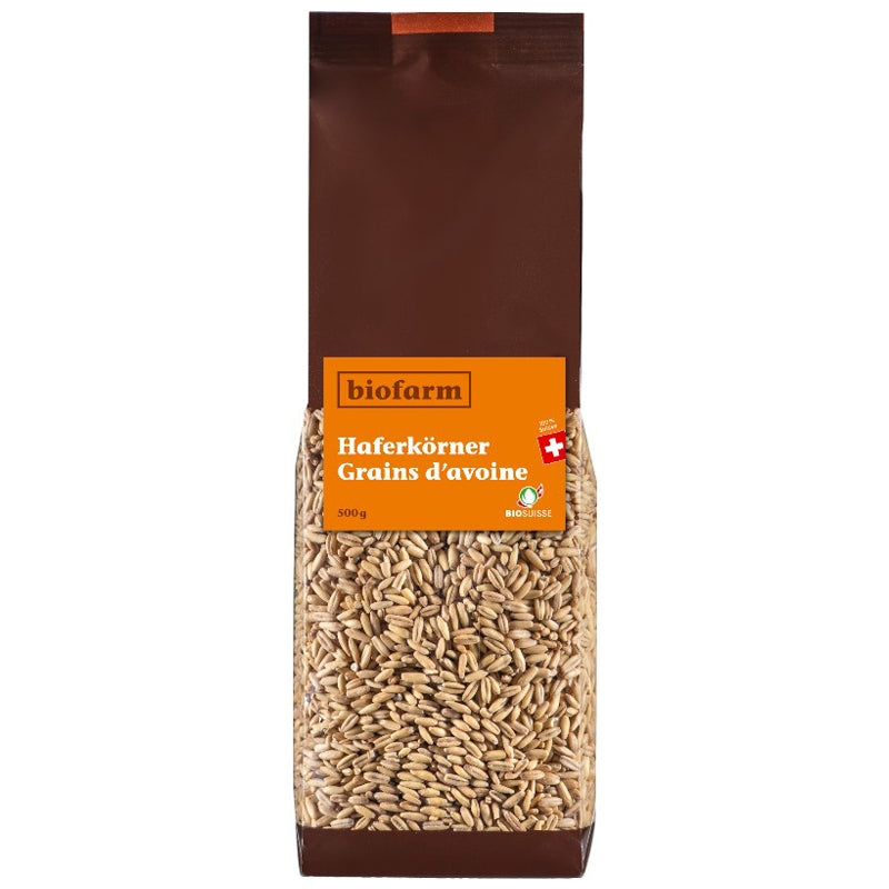 Biofarm - Graines d'avoine suisse BIO 500g