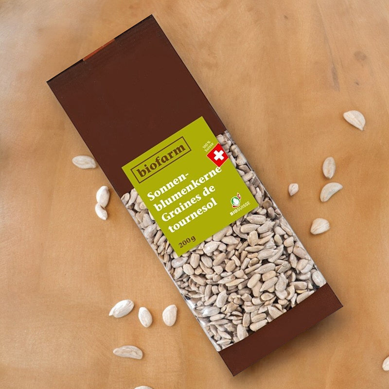 Biofarm - Bio-Sonnenblumenkerne aus der Schweiz 200g