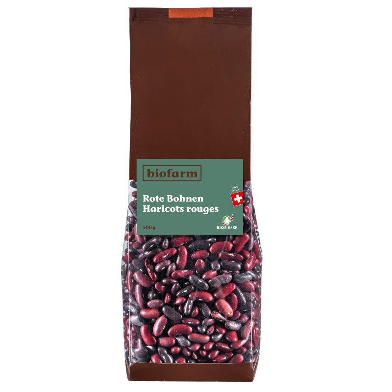 Biofarm - Haricots rouges suisses BIO 500g