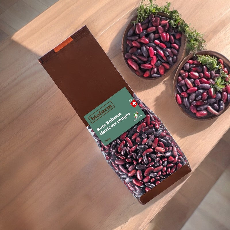 Biofarm - Bio-Schweizer rote Bohnen 500g