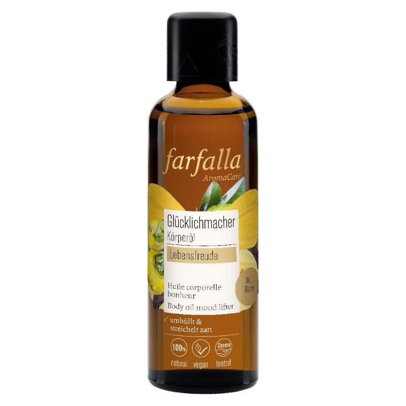 Farfalla - Glücks-Körperöl Rose BIO 75ml