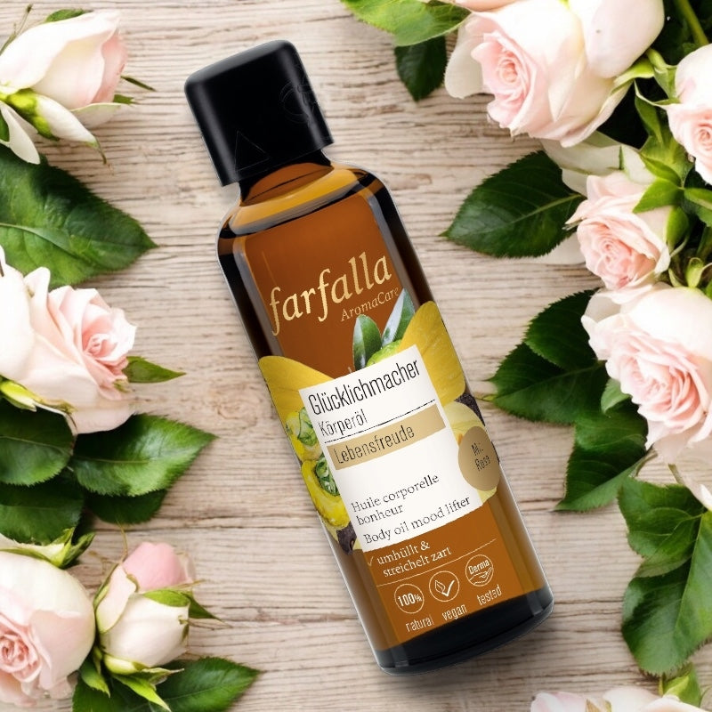 Farfalla - Glücks-Körperöl Rose BIO 75ml