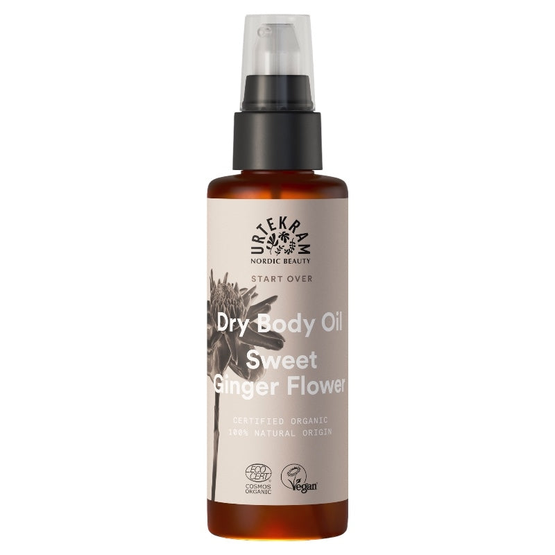 Huile corporelle sèche BIO - gingembre