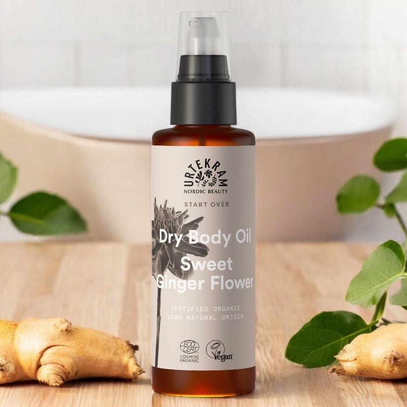 Huile corporelle sèche BIO - gingembre