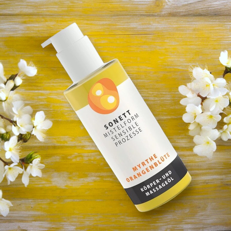 Huile corps & massage - myrte & fleur d'oranger