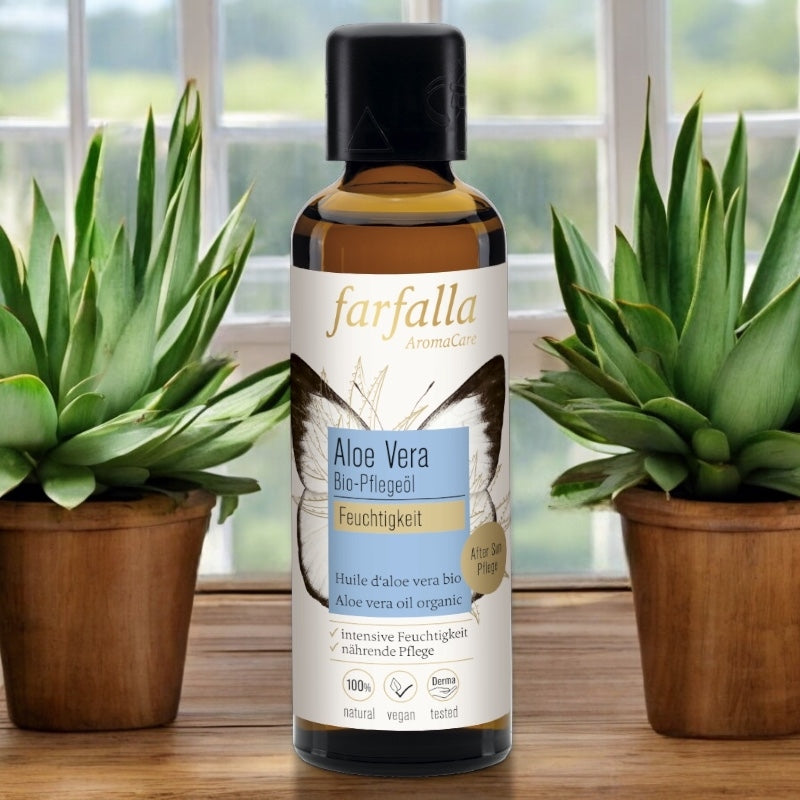 Farfalla - Huile d'aloe vera BIO 75ml