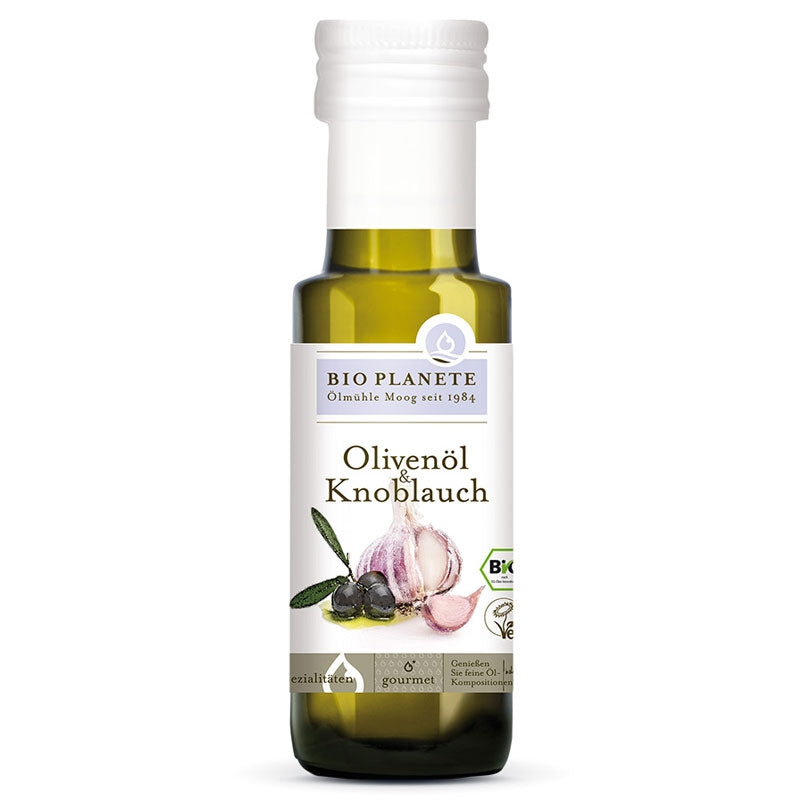 Bio Planète - Huile d'olive & ail BIO 100ml