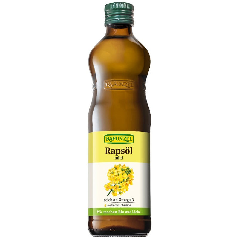 Mildes Bio-Rapsöl - 500 ml - Rapunzel