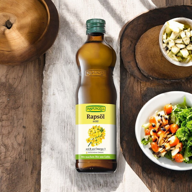 Mildes Bio-Rapsöl - 500 ml - Rapunzel