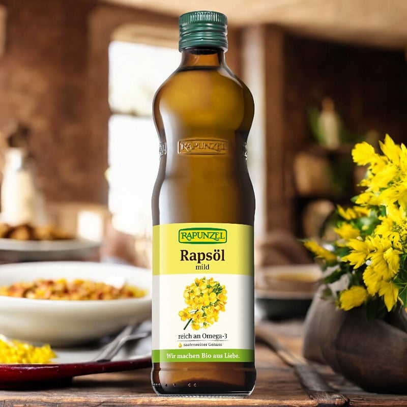 Mildes Bio-Rapsöl - 500 ml - Rapunzel