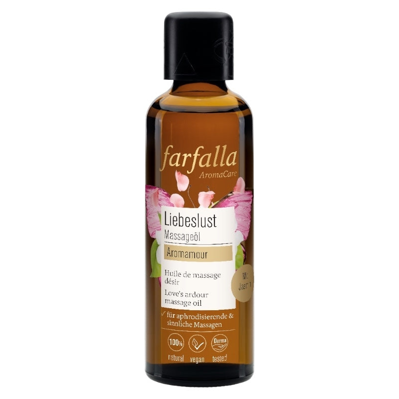 Farfalla - Huile de massage Désir BIO jasmin 75ml