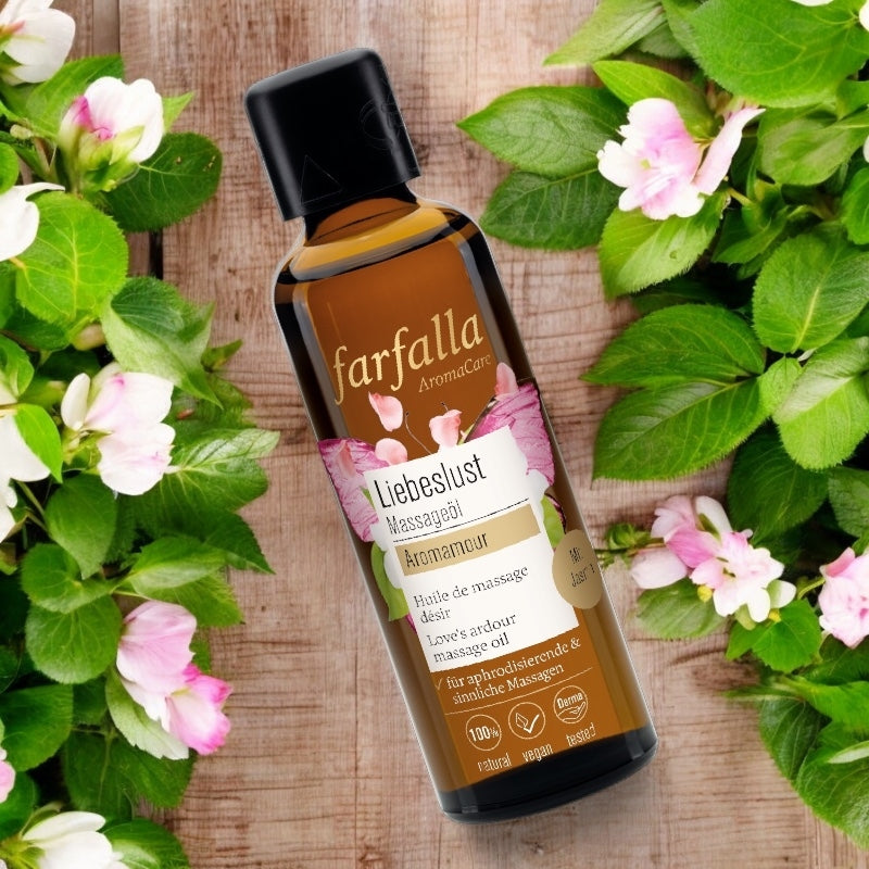 Farfalla - Huile de massage Désir BIO jasmin 75ml