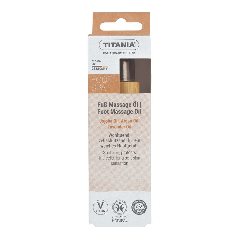 Huile de massage pieds jojoba & argan