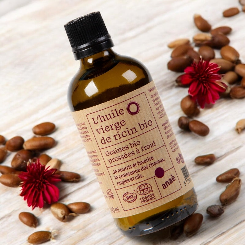 Anaé - Huile de ricin bio pressée à froid 100ml