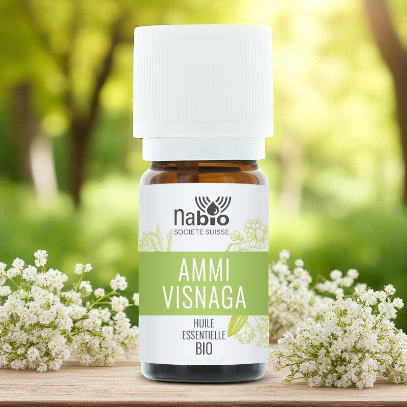 Huile essentielle BIO Ammi Visnaga ou Khella