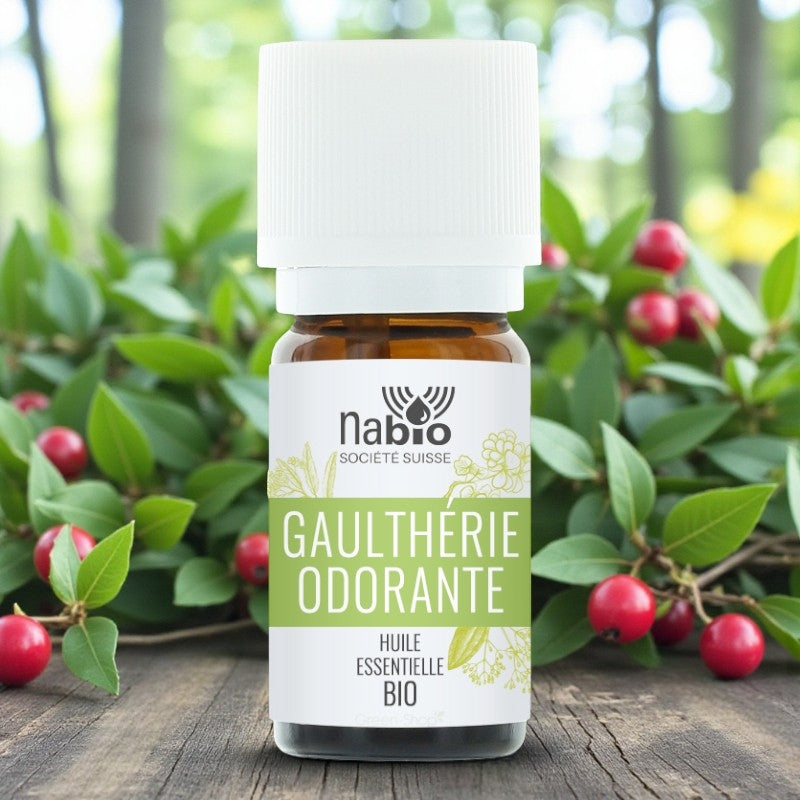 Huile essentielle BIO Gaulthérie odorante