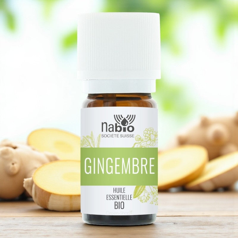 Huile essentielle BIO Gingembre