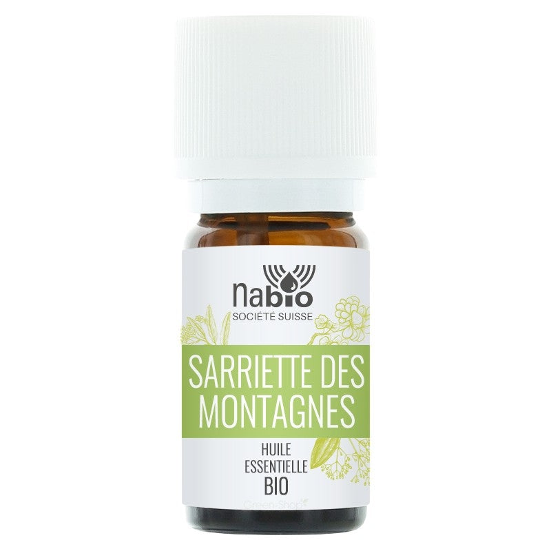 Ätherisches Bio-Bergbohnenkrautöl – 10 ml – Nabio