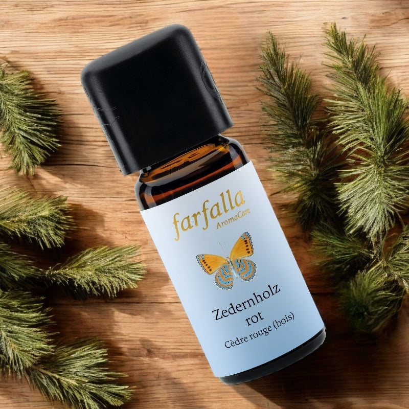 Farfalla - Huile essentielle Bois de cèdre rouge sauvage 10ml