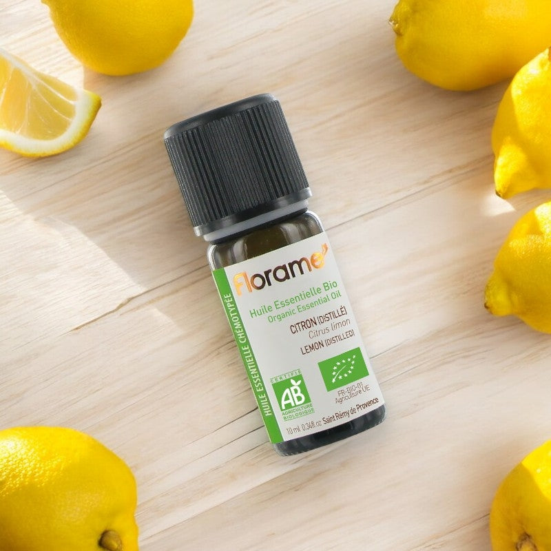 Florame - Huile essentielle de Citron distillé BIO 10ml