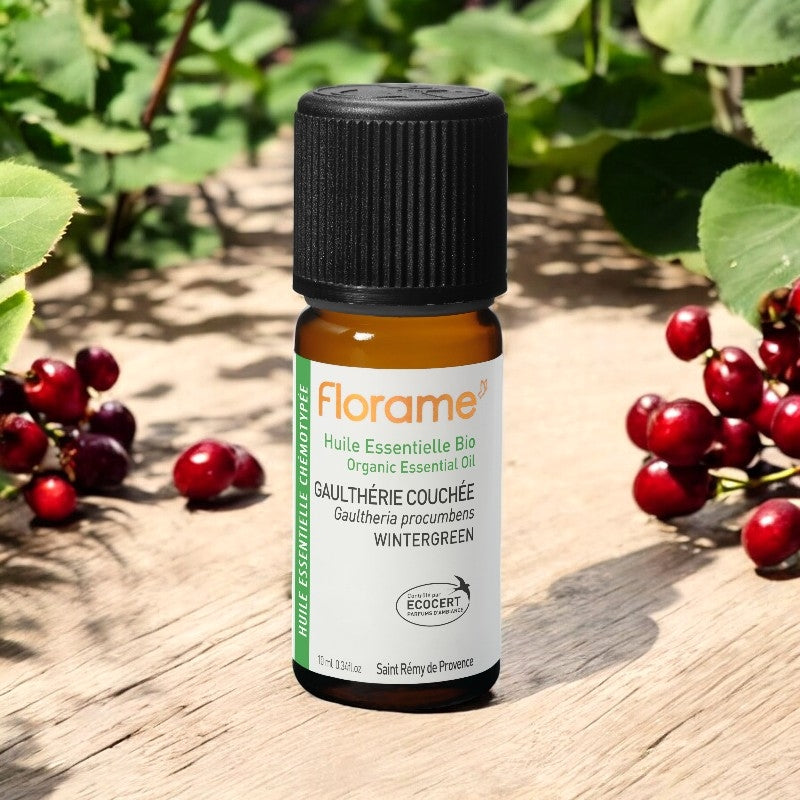 Florame - Huile essentielle de Gaulthérie couchée BIO 10ml
