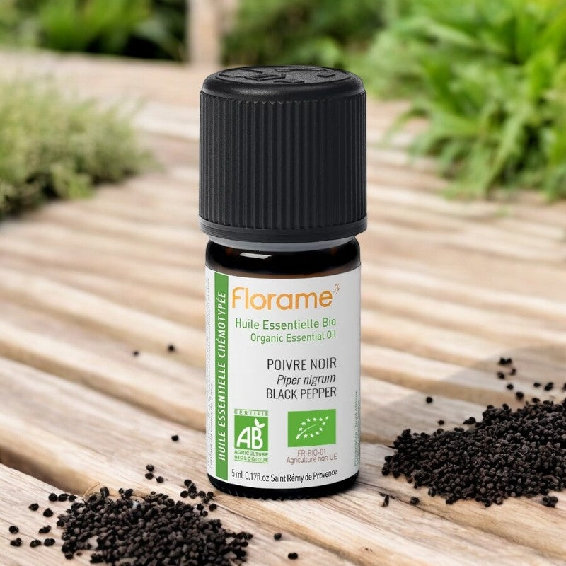 Florame - Huile essentielle de Poivre noir BIO 5ml