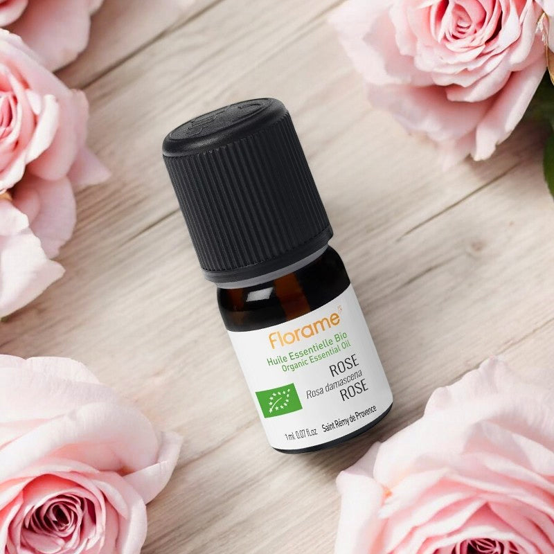 Florame - Huile essentielle de Rose BIO 1ml