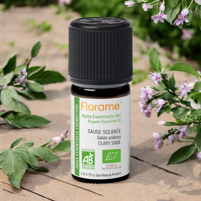 Florame - Huile essentielle de Sauge sclarée BIO 5ml