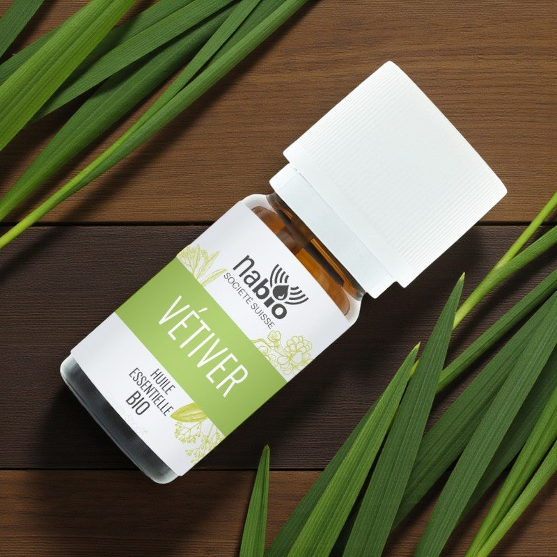 Huile essentielle de Vétiver BIO