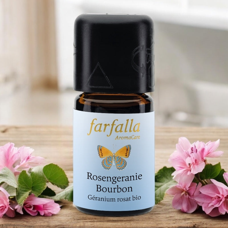 Farfalla - Huile essentielle Géranium rosat BIO 5ml