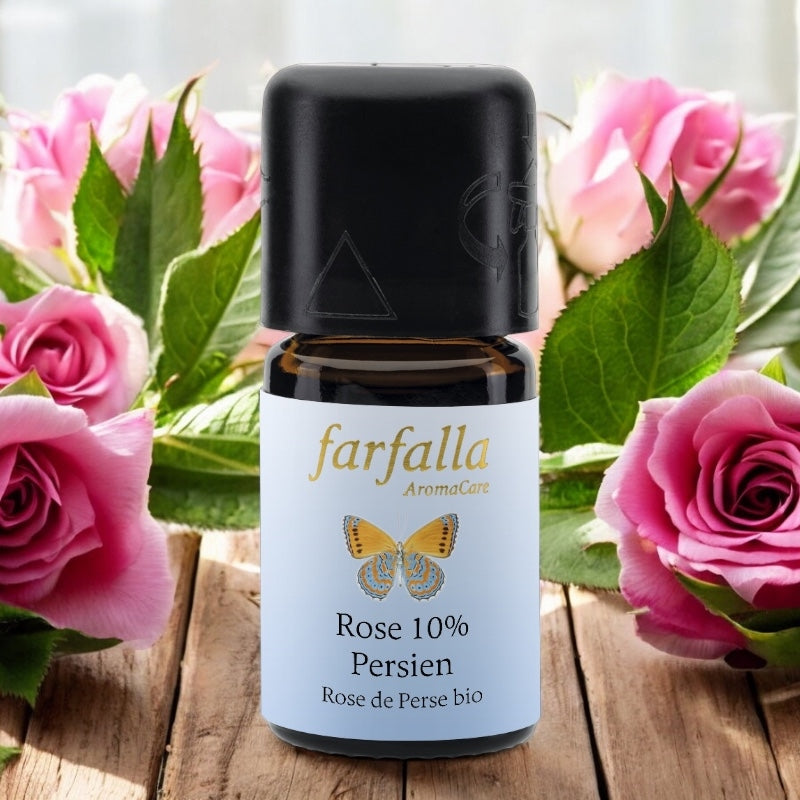 Farfalla - Ätherisches Öl Damaszener-Rose BIO 5ml