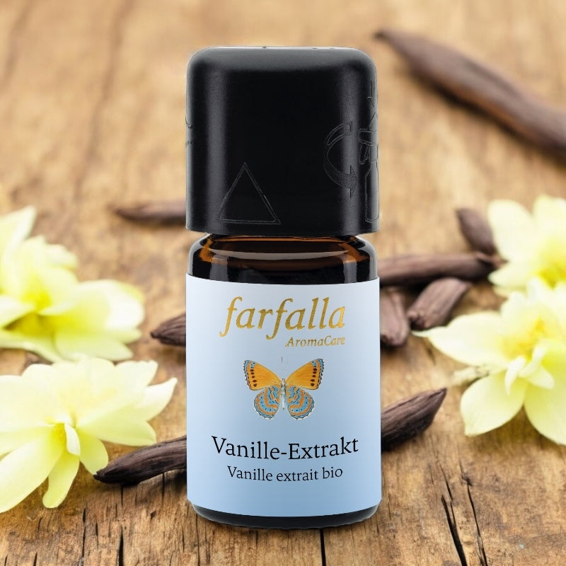 Farfalla - Huile essentielle Vanille (extrait) BIO 5ml