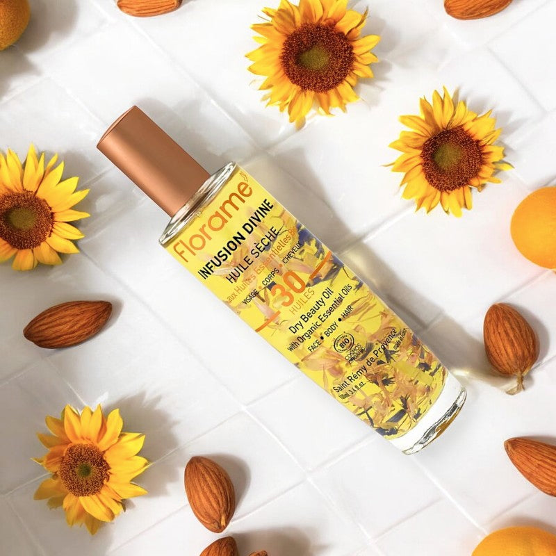 Florame - Huile sèche infusion divine BIO 30 huiles 100ml