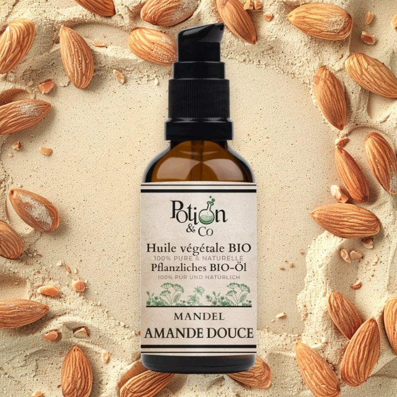 Huile d'amande douce BIO Potion & Co 50ml