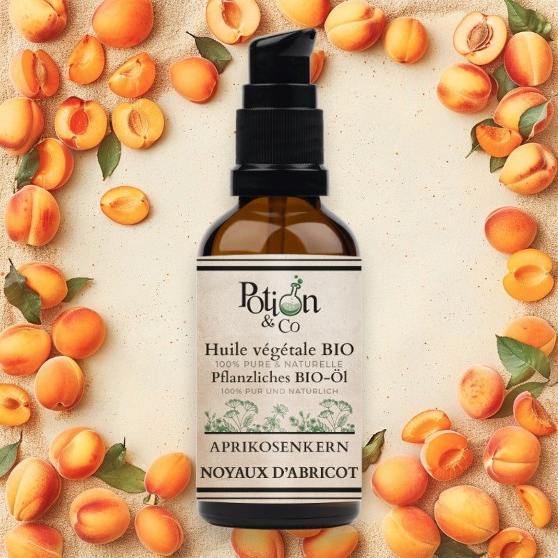 Bio-Aprikosenkernöl - 50 ml - Potion & Co