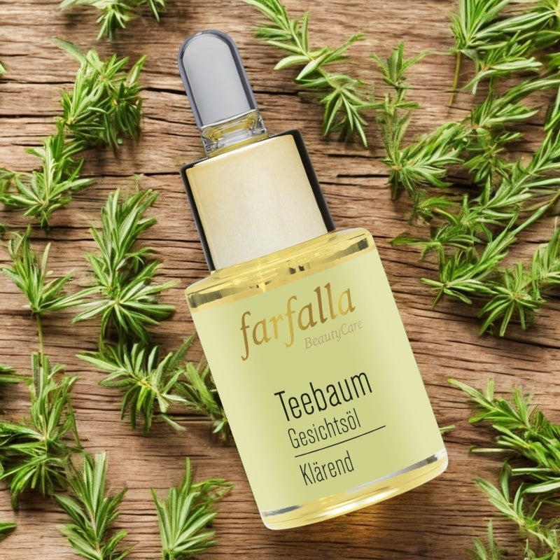 Farfalla - Klärendes Gesichtsöl Teebaum BIO 15ml