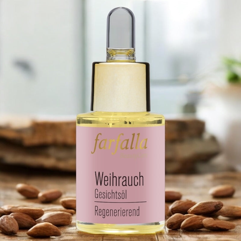 Farfalla - Huile visage régénérante BIO encens 15ml