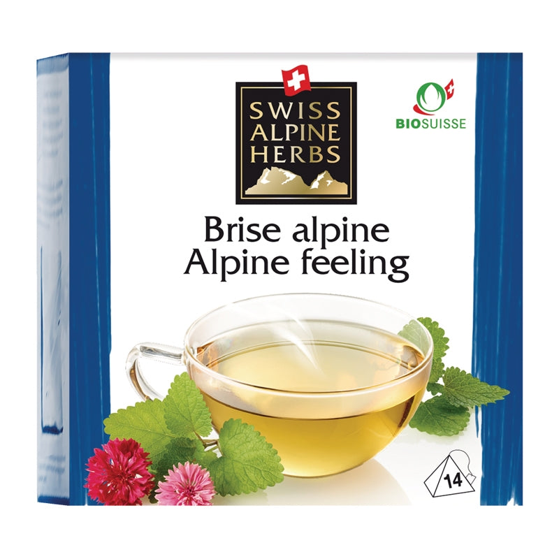 BIO-Alpenbrise-Aufguss - 14 Beutel - Schweizer Alpenkräuter