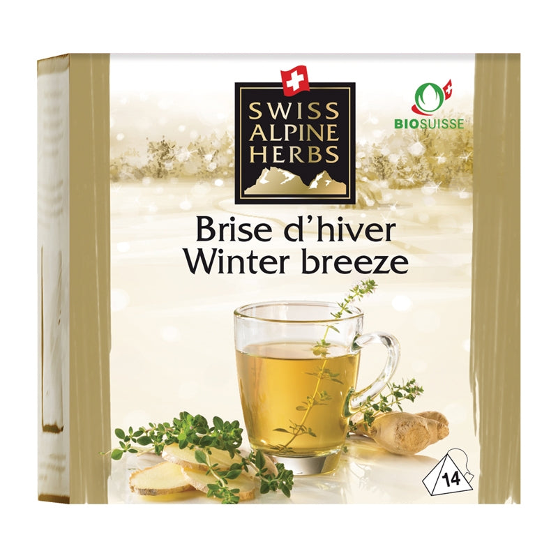 Bio-Winterbrise-Aufguss - 14 Beutel - Schweizer Alpenkräuter