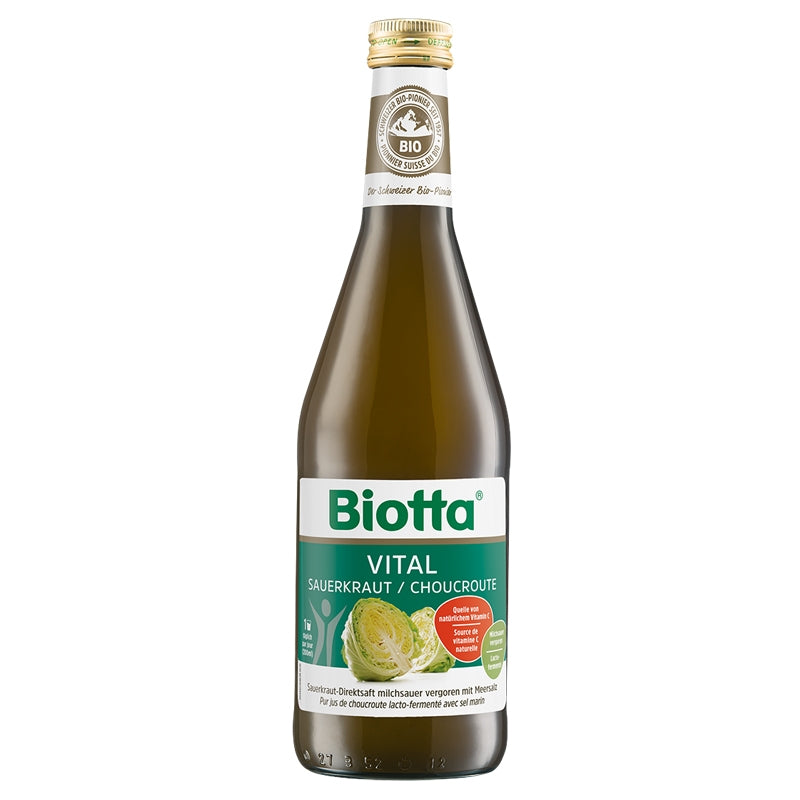 Biotta - Jus de choucroute lactofermenté avec sel marin BIO 500ml