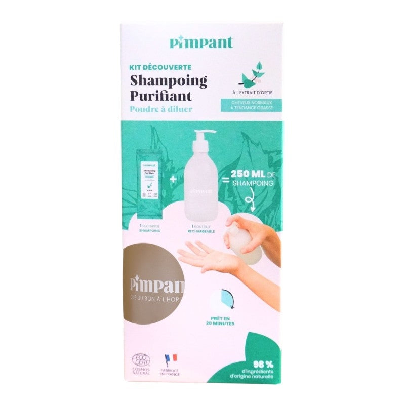 Kit découverte shampooing purifiant ortie