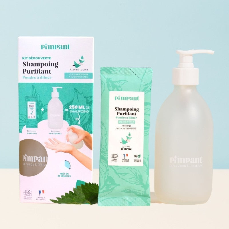 Kit découverte shampooing purifiant ortie