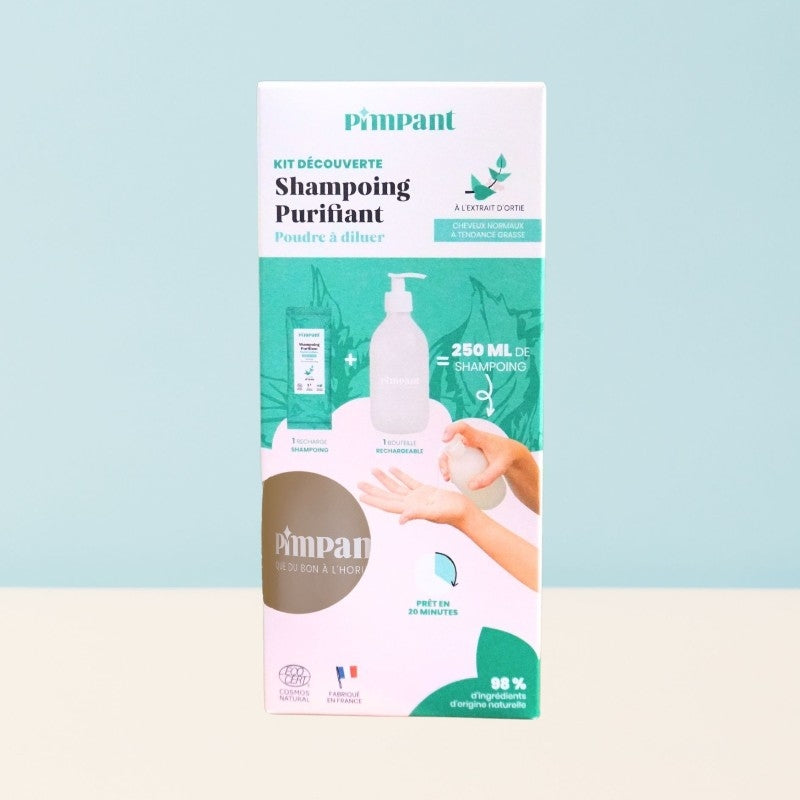 Kit découverte shampooing purifiant ortie