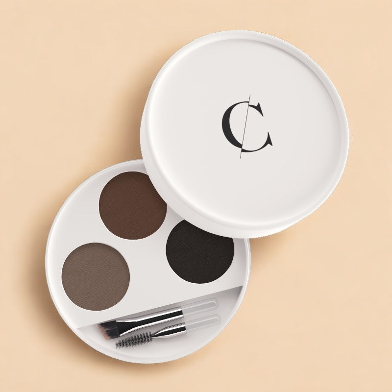 Couleur Caramel - Kit sourcils Brunes N°29 BIO 3x0,8g