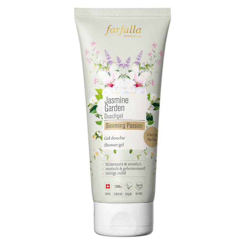 Farfalla - Gel douche jardin de jasmin BIO 200ml